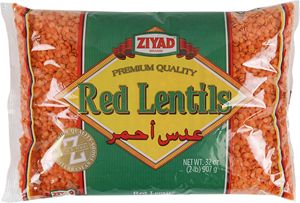 Ziyad Red Lentils 908g