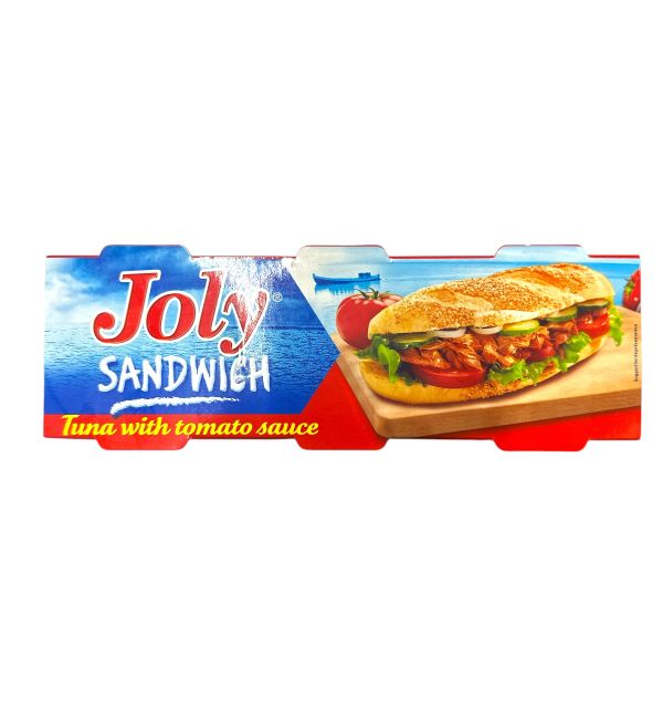Joly Sandwich Tuna in Tomato Sauce 3x80g