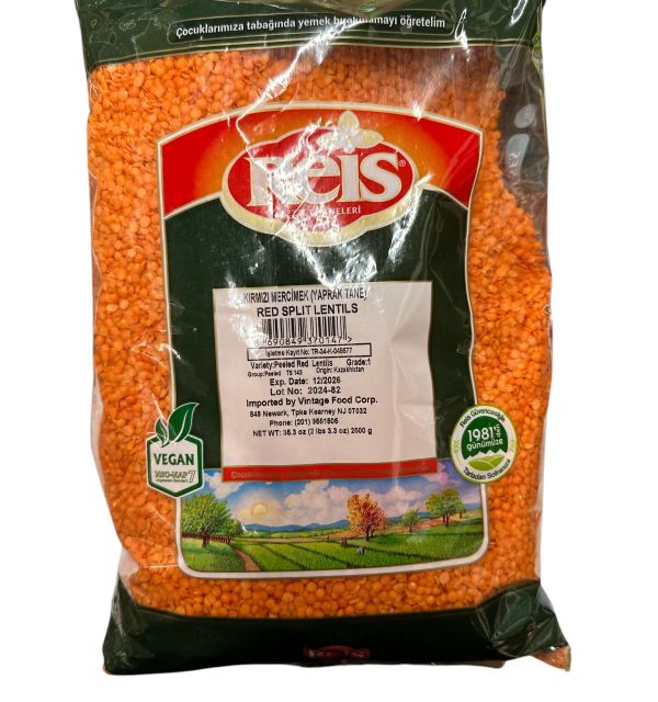 Reis Red Split Lentil (2.5kg)