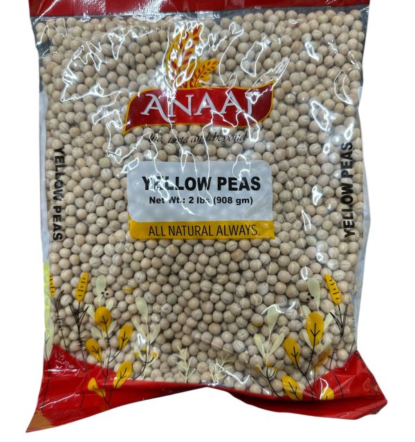 Anaaj Yellow Peas 2lbs