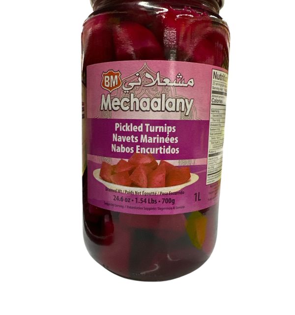 Mechaalany Pickled Turnips Chunk 24.6oz