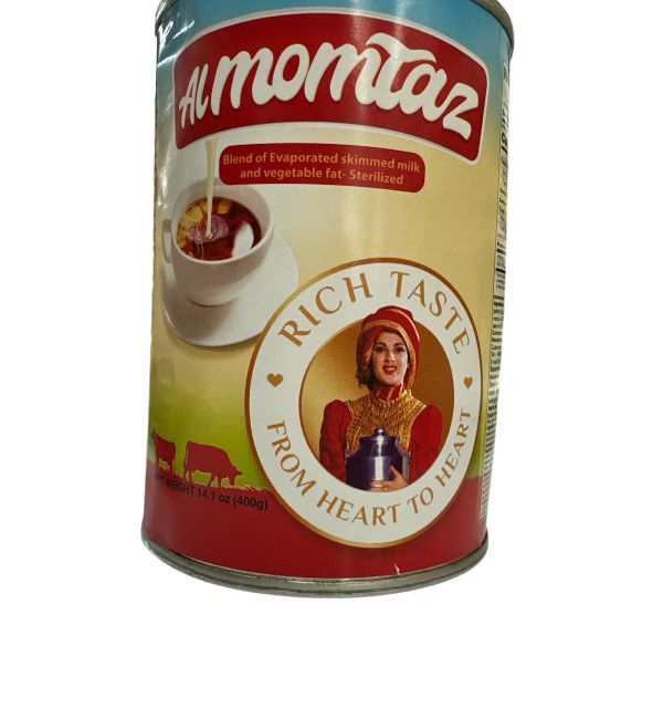 Almomtaz Evaporated Milk 400g