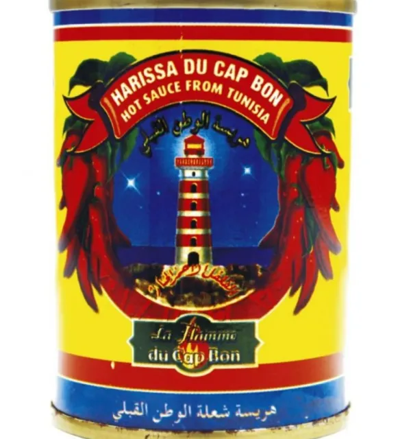 Harissa Hot Sauce in cans 