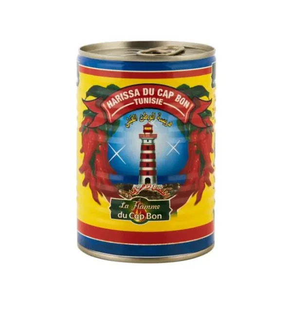 Harissa Hot Sauce in cans 