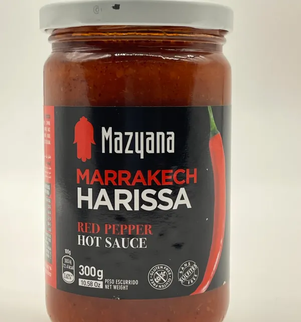 Mazyana Marrakech Harissa Red Pepper Hot Sauce 300g