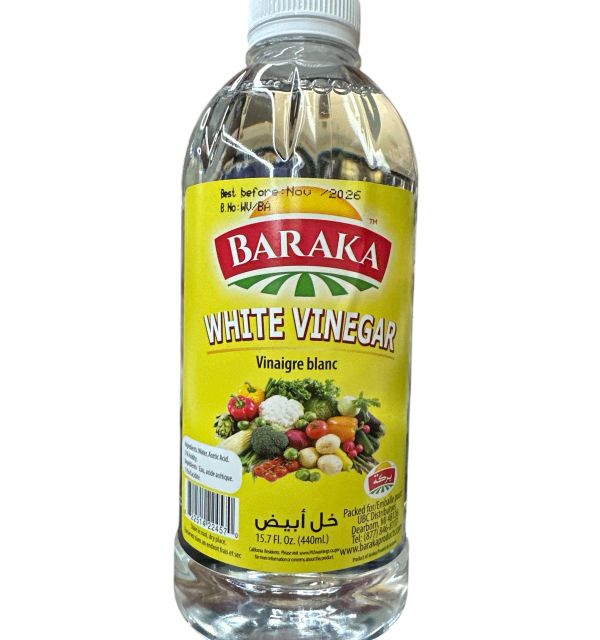 Baraka White Vinegar Plastic Bottle  15.7 Fl oz