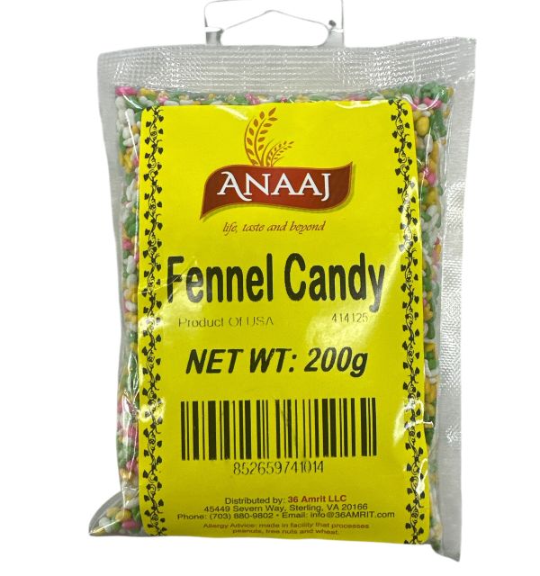 Anaaj Fennel Candy 200g Regular