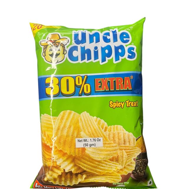 Uncle Chipps Spicy Treat 50g