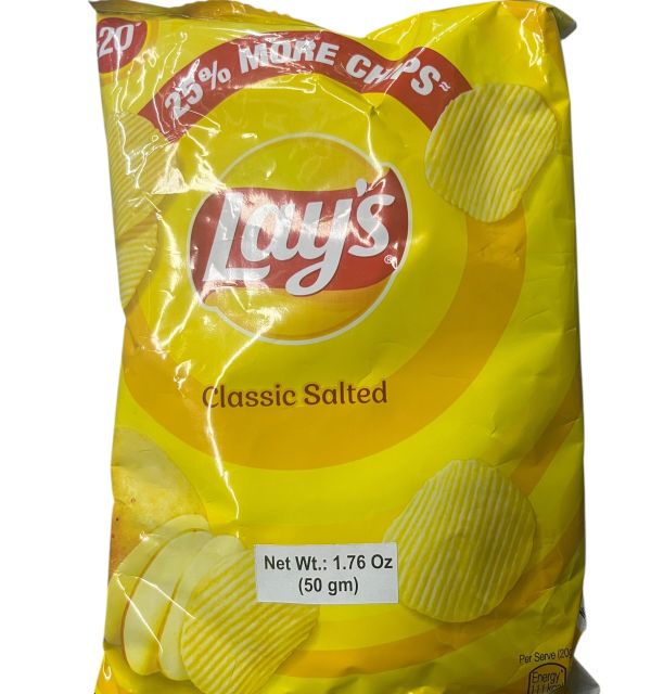 Lay's Classic Salted Chips 52g