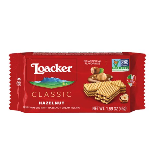 Loacker Classic Hazelnut Wafer 45g