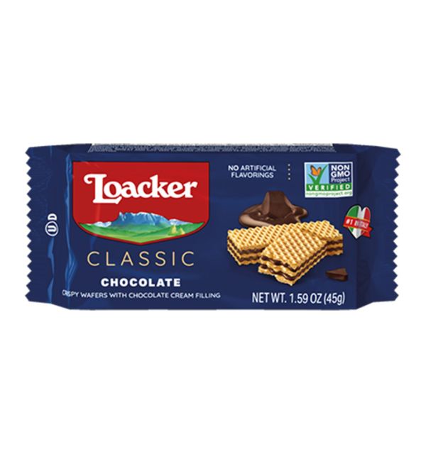 Loacker Classic Chocolate Wafers 45g