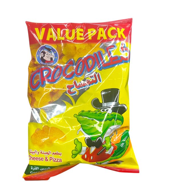Mr Chips Puff Crocodile 30g