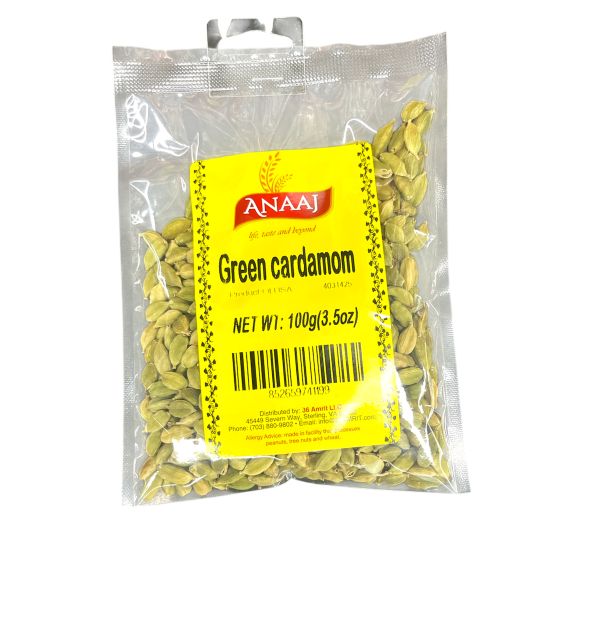 Anaaj Green Cardamon 100g Regular
