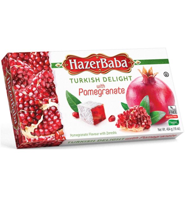 Hazerbaba Trukish Delight Pomegranate 454g