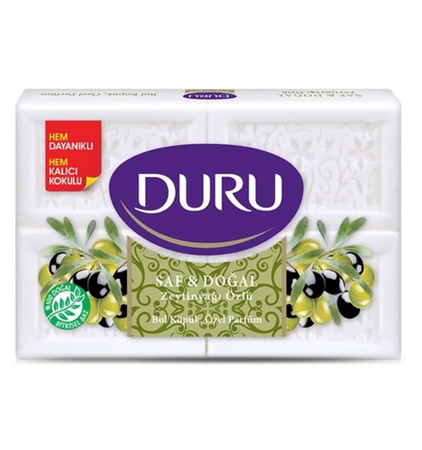 Duru Pure & Natural Olive Oil Soap 150gX4