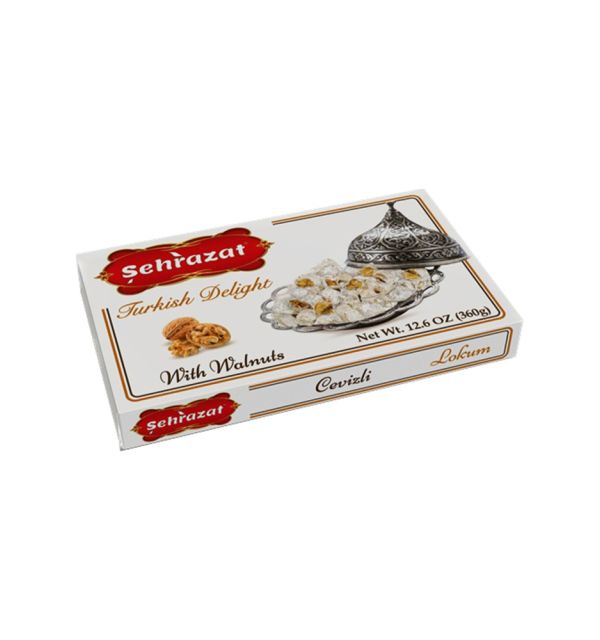 Sehrazat Turkish Delight w Walnut 360g