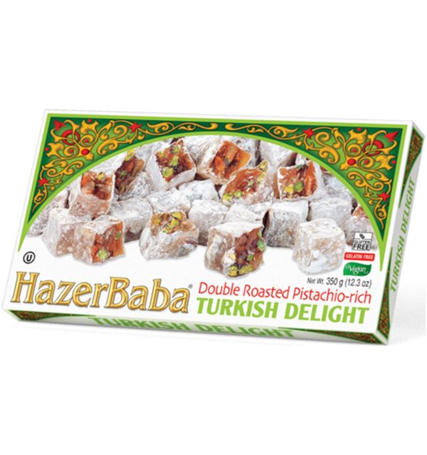 Hazarbara Turkish Delight Double Roasted Pistachio 350g