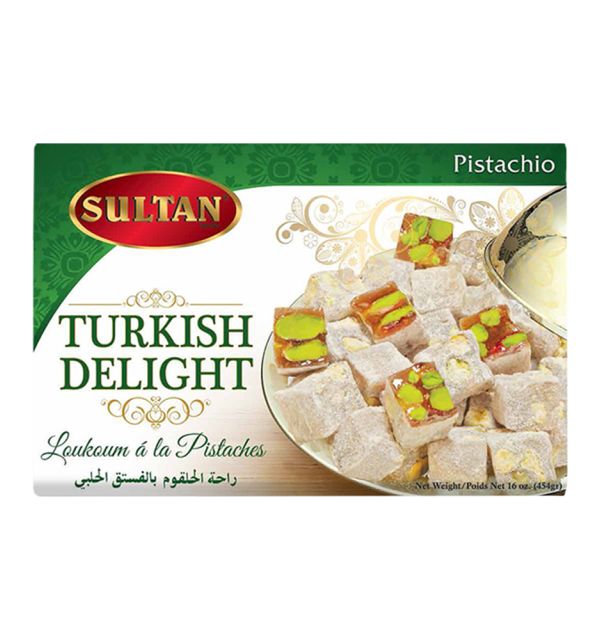 Sultan Turkish Delight Pistachio 454g
