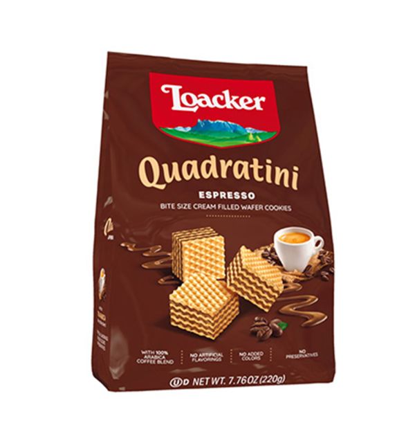 Loaker Quadratini Expresso 220g