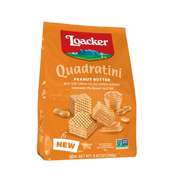 Loacker Quadratini Peanut Butter 250g