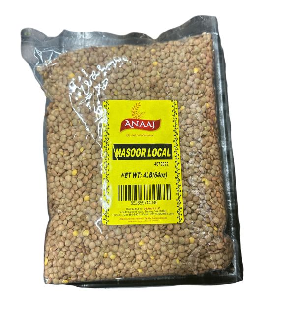 Anaaj Masoor Local 4Lb Regular