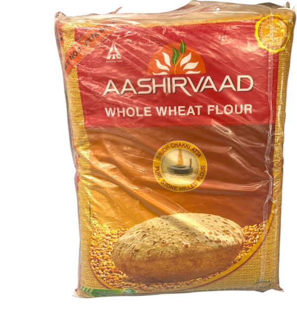 Aashirvaad Whole Wheat Flour 20lbs