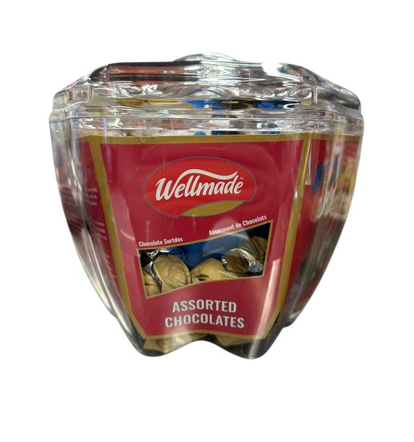 Wellmade Assorted Square Chocolates 700g