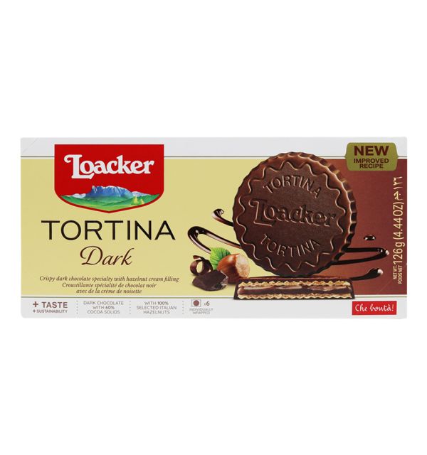 Loacker Tortina Dark 126g