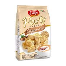 Lago Party Wafers Cappuccino 250g