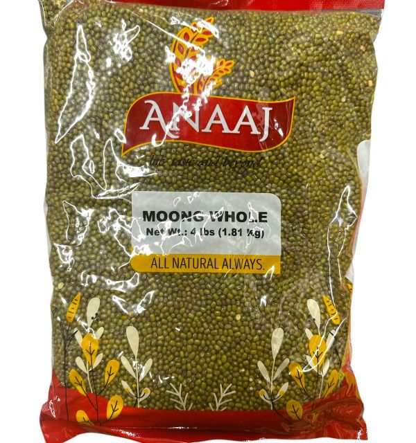 Anaaj Moong Whole 4Lb Regular