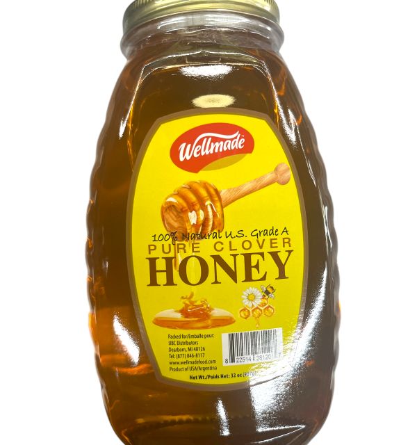Wellmade Clover Honey 907g