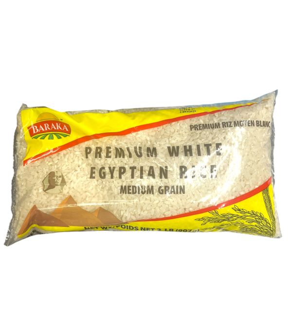 Baraka Egyptian White Rice 907g