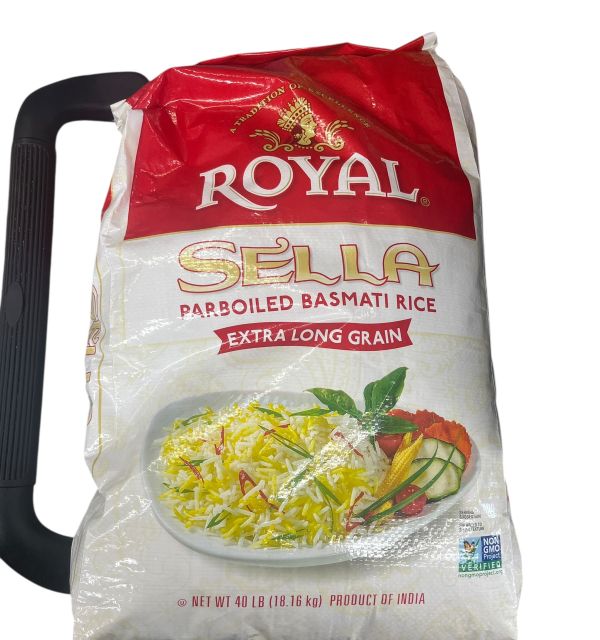 Royal Basmati Rice White Sella 40lbs