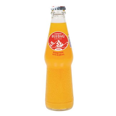 Uludag Gazoz Orange Soda 250mL