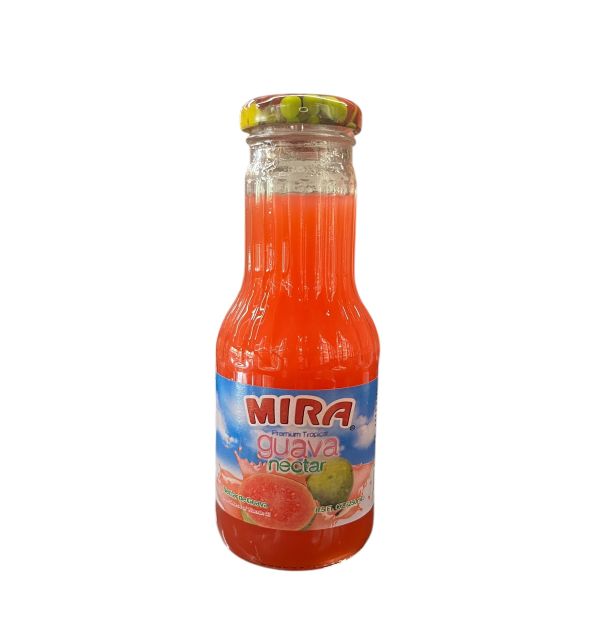 Mira Guava Nectar Pink Glass Bottle 250mL