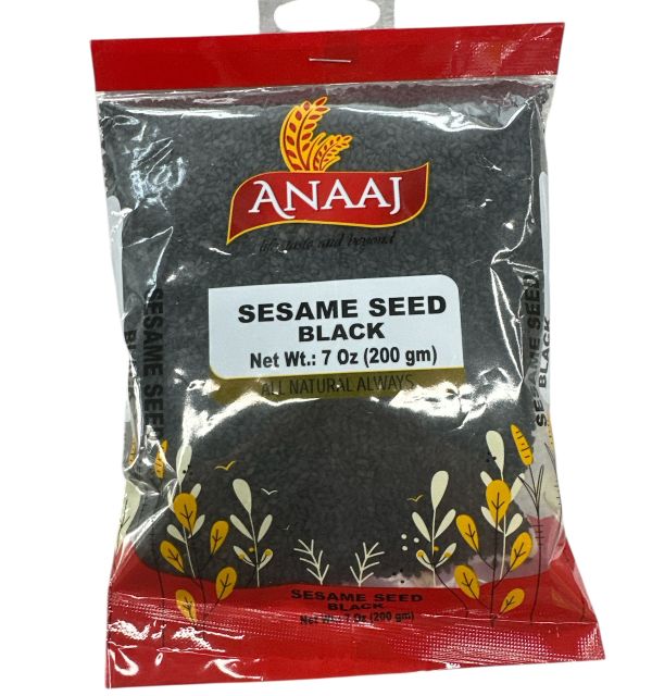 Anaaj Sesame Seed Black 7 Oz Regular
