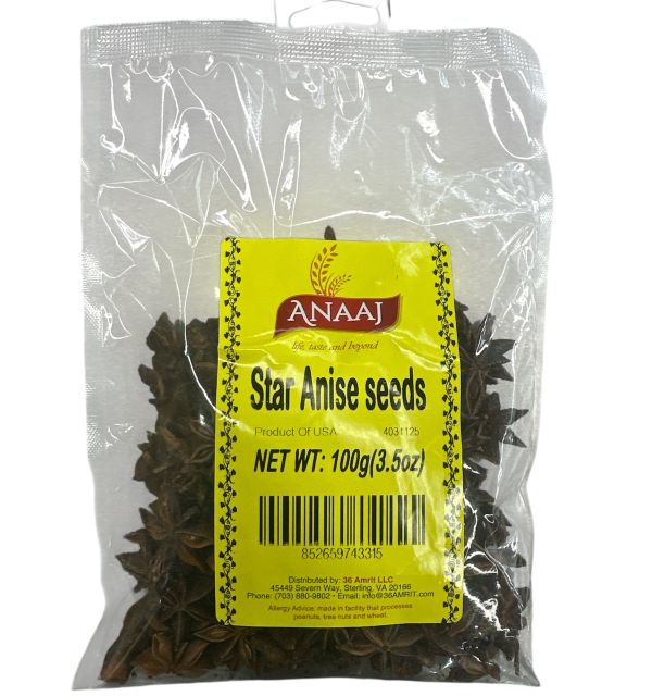 Anaaj Star Anise Seeds 100g Regular