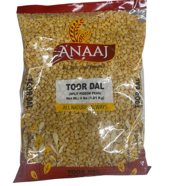 Anaaj Toor Dal (split ) 4 Lb Regular