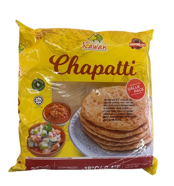 Kawak Chapatti 24pc 1.2kg