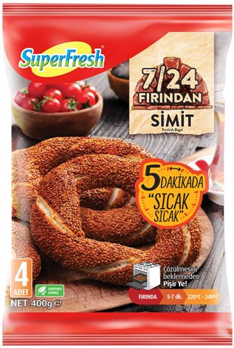 SuperFresh Turkish Bagels 400g