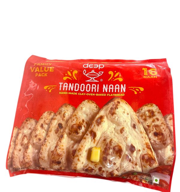 Deep Tandoori Naan 16pc 2lbs