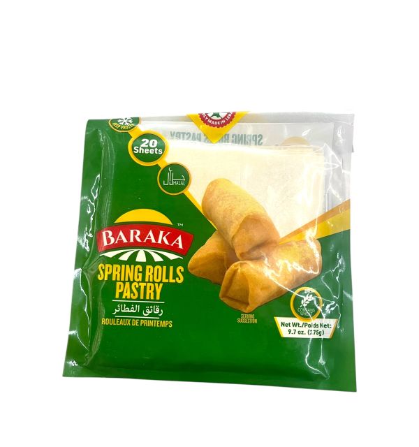 Baraka Frozen Spring Roll Dough 9.7oz