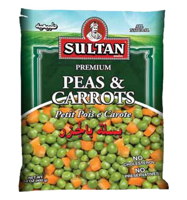 Sultan Frozen Peas & Carrots 396g