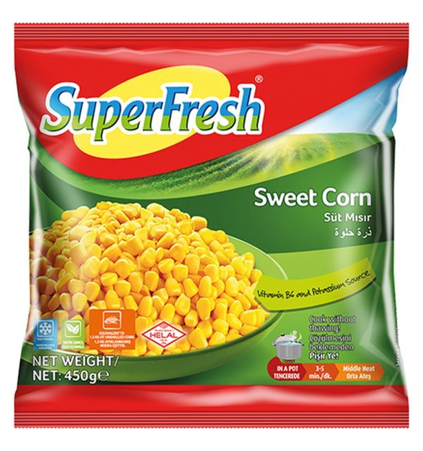 Superfresh Sweet Corn 450g