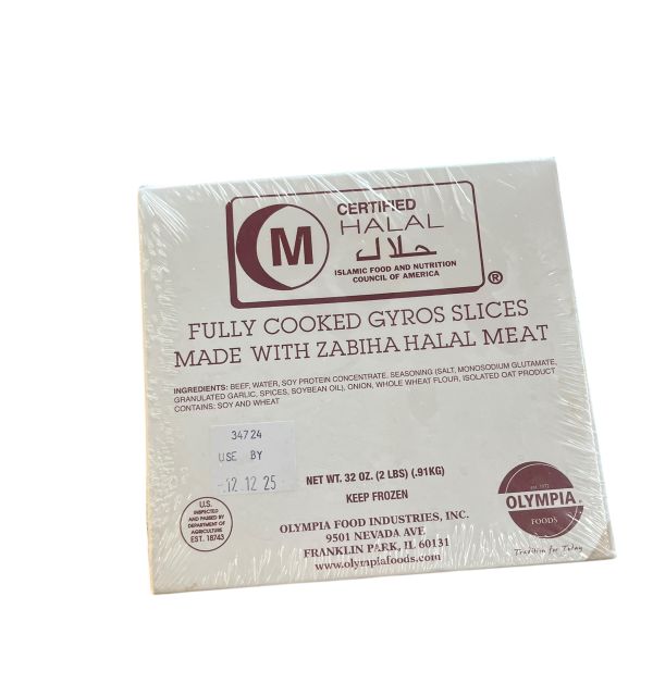 Olympia Halal gyros 2lbs.