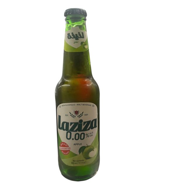 Laziza Non Alcoholic Beer Apple 330mL