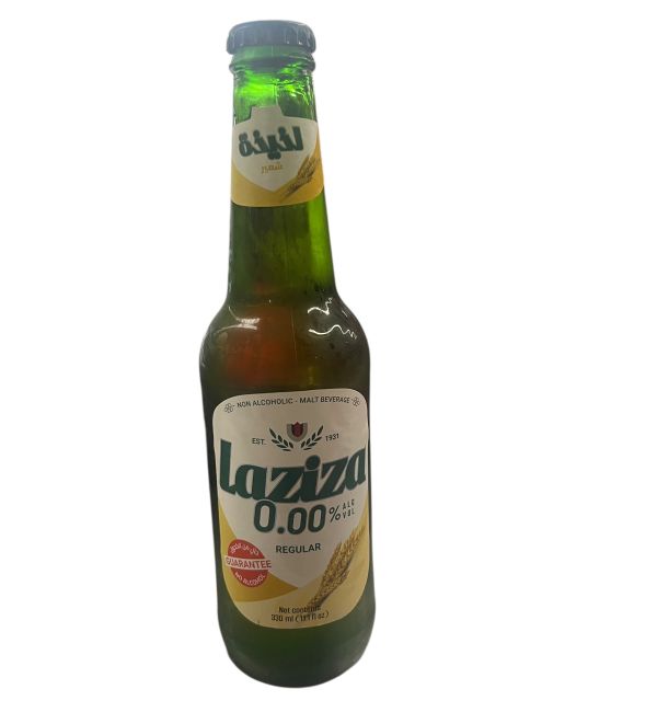 Laziza Non Alcoholic Beer Regular 330mL