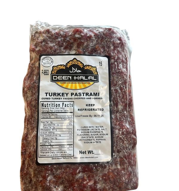 Deen Turkey Pastrami Halal