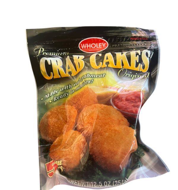 Wholey Crab Cakes 354g