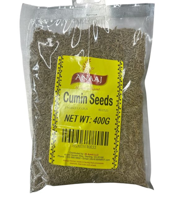 Anaaj cumin Seeds 400g Regular